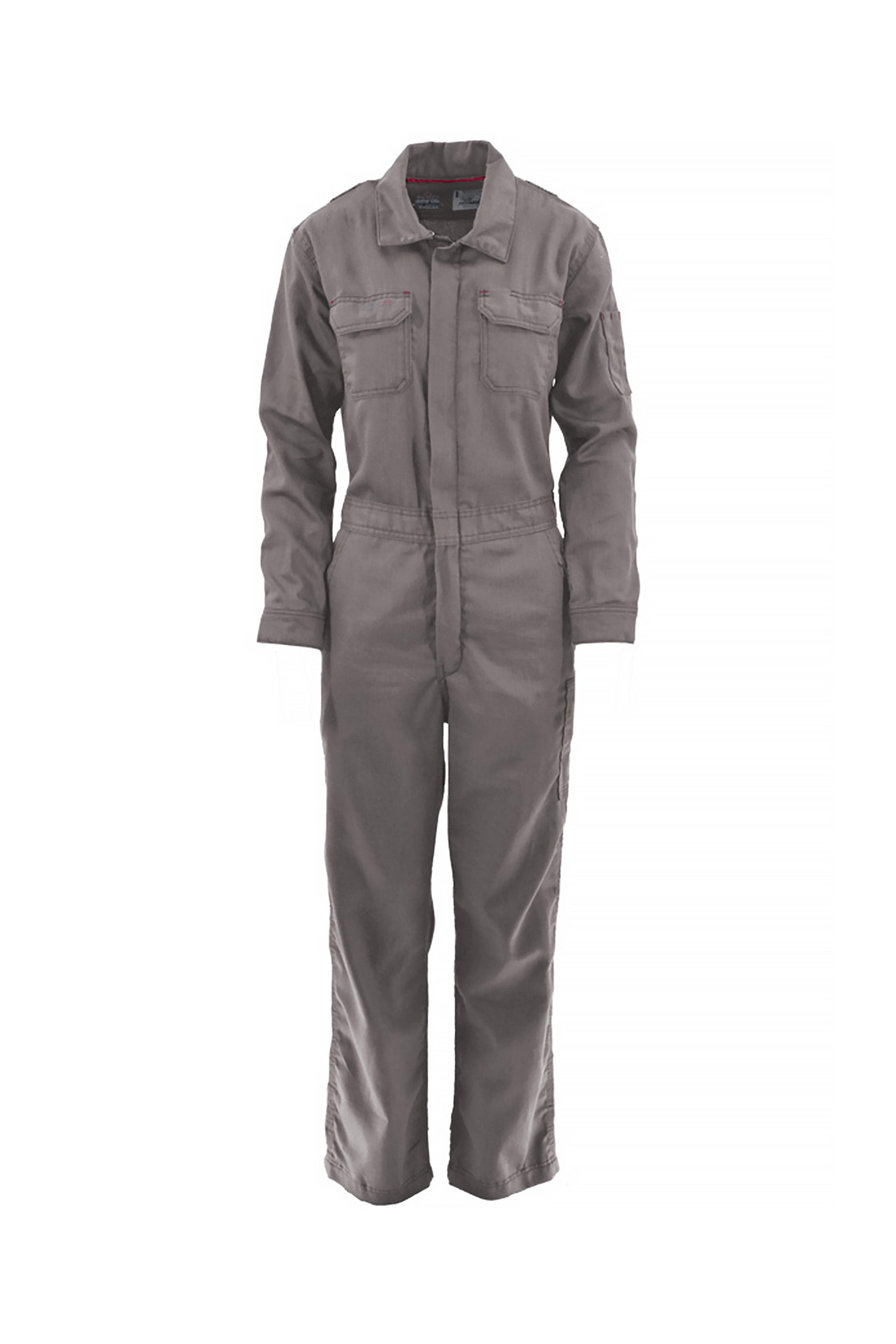 Women's FR Modern Coveralls | 5oz. TecaSafe One® Inherent | Gray