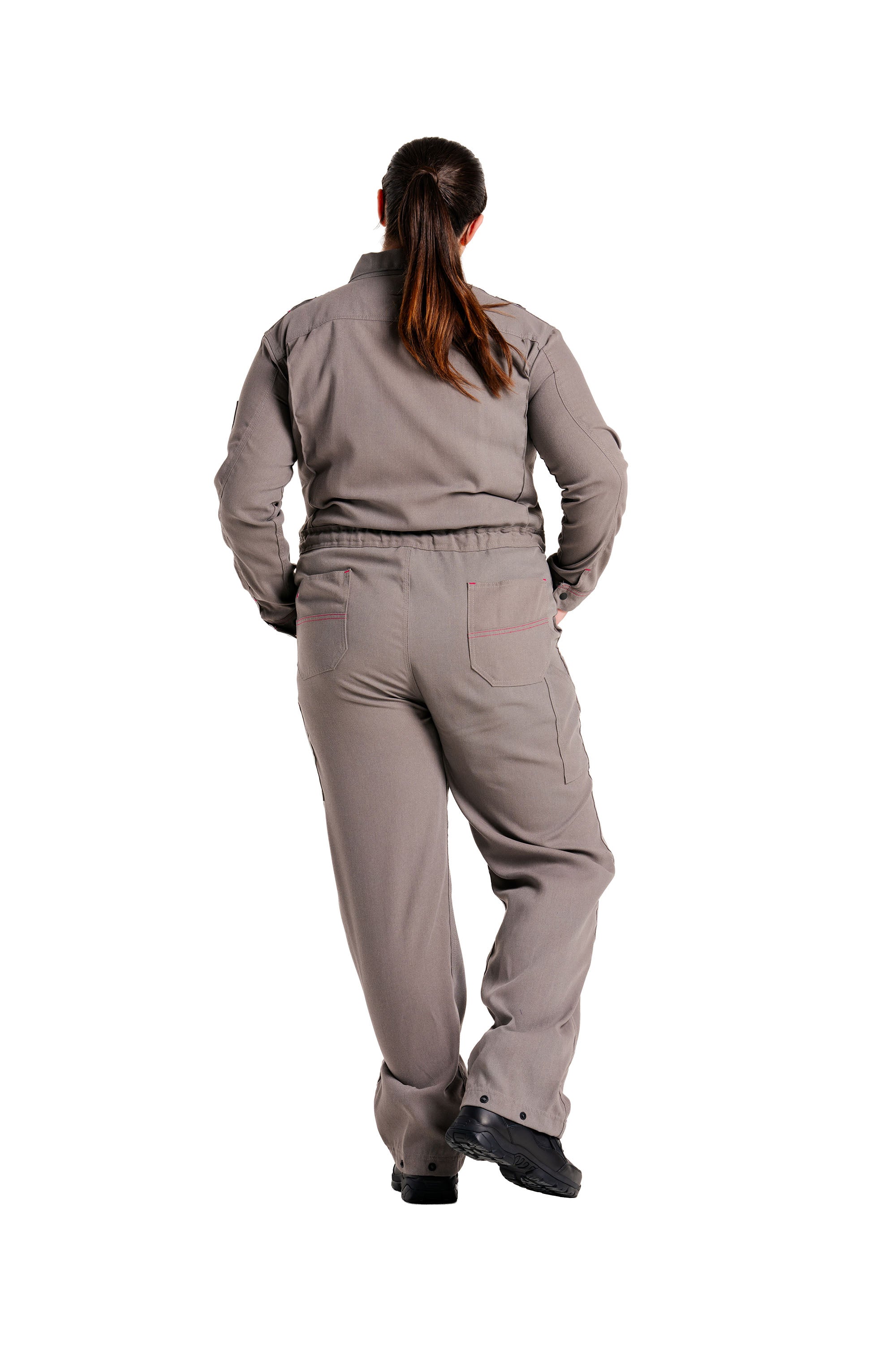 Women's FR Modern Coveralls | 5oz. TecaSafe One® Inherent | Gray