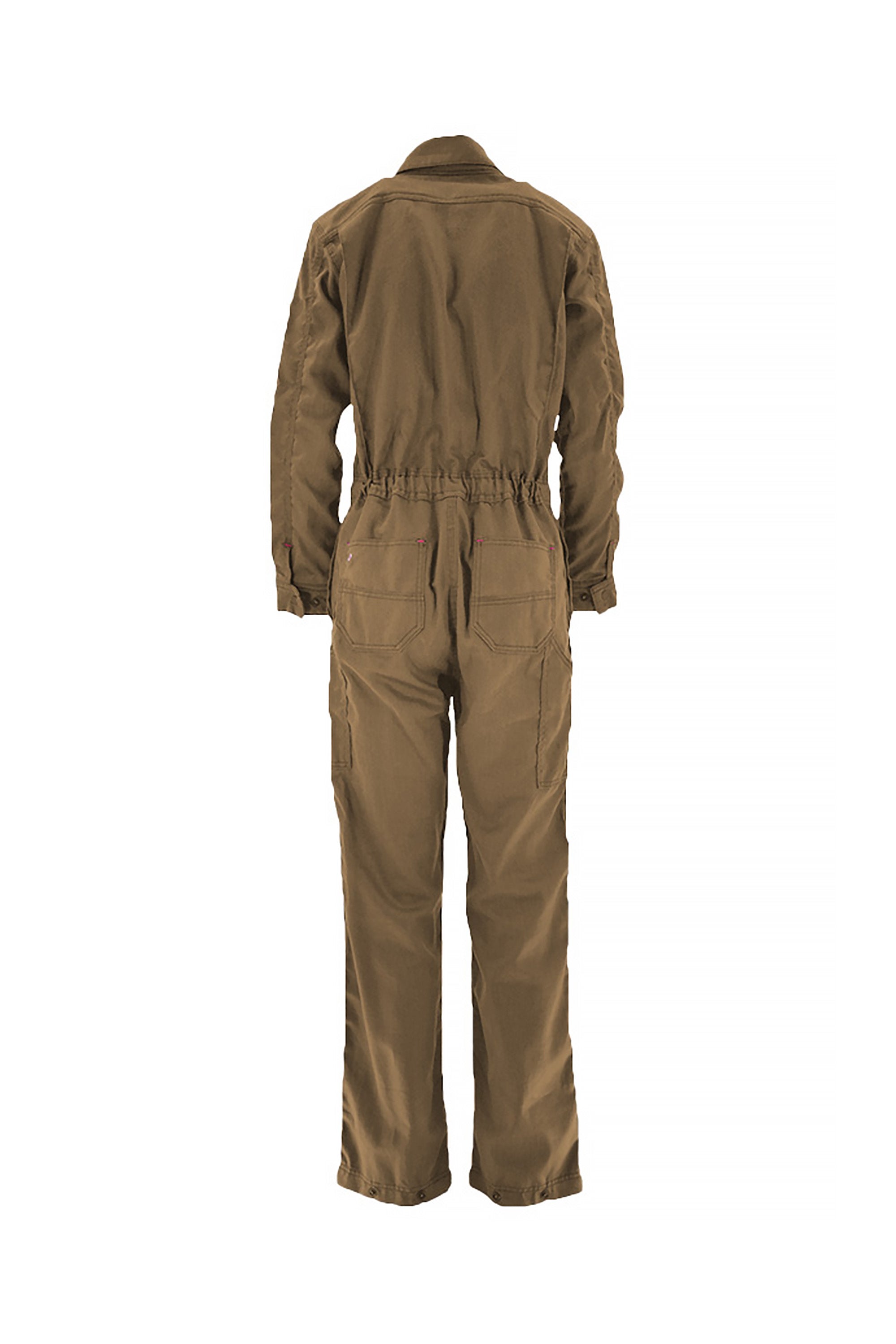 Women's FR Modern Coveralls | 5oz. TecaSafe One® Inherent | Khaki