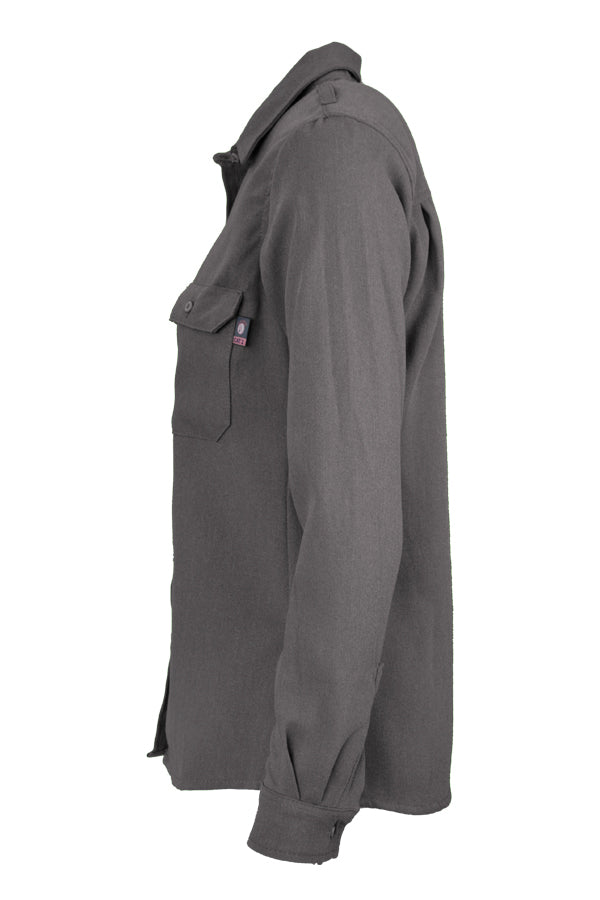 Women's FR Uniform Shirts made with 5oz. TecaSafe One® Inherent | Gray