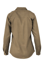 Women's FR Uniform Shirts made with 5oz. TecaSafe One® Inherent | Khaki