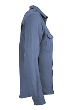 Women's FR Uniform Shirts made with 5oz. TecaSafe One® Inherent | Medium Blue