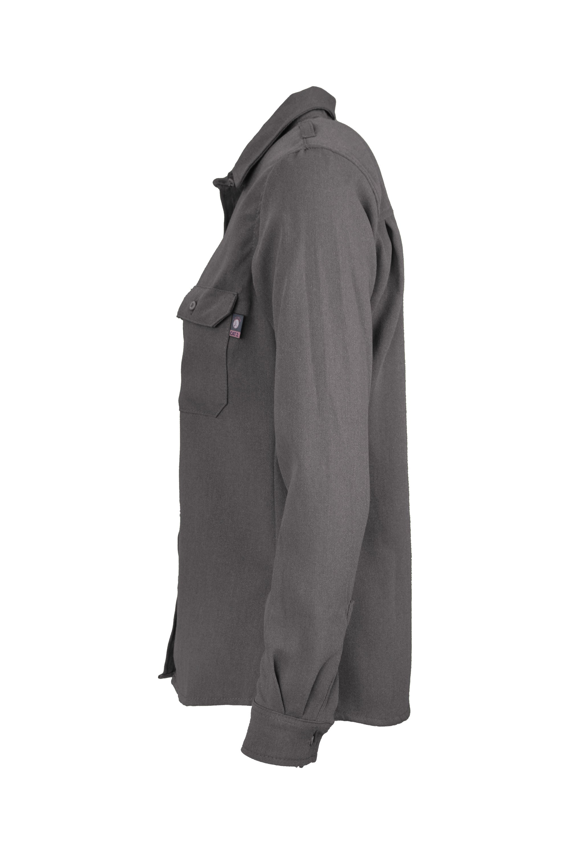 Women's FR Uniform Shirts made with 5oz. TecaSafe One® Inherent | Gray