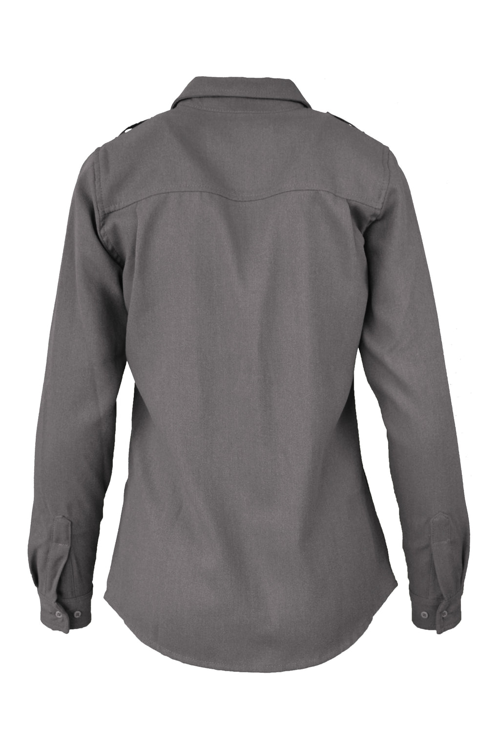 Women's FR Uniform Shirts made with 5oz. TecaSafe One® Inherent | Gray