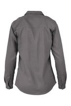 Women's FR Uniform Shirts made with 5oz. TecaSafe One® Inherent | Gray