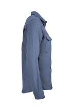 Women's FR Uniform Shirts made with 5oz. TecaSafe One® Inherent | Medium Blue