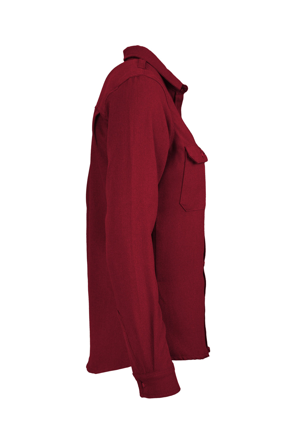 Women's FR Uniform Shirts made with 5oz. TecaSafe One® Inherent | Red