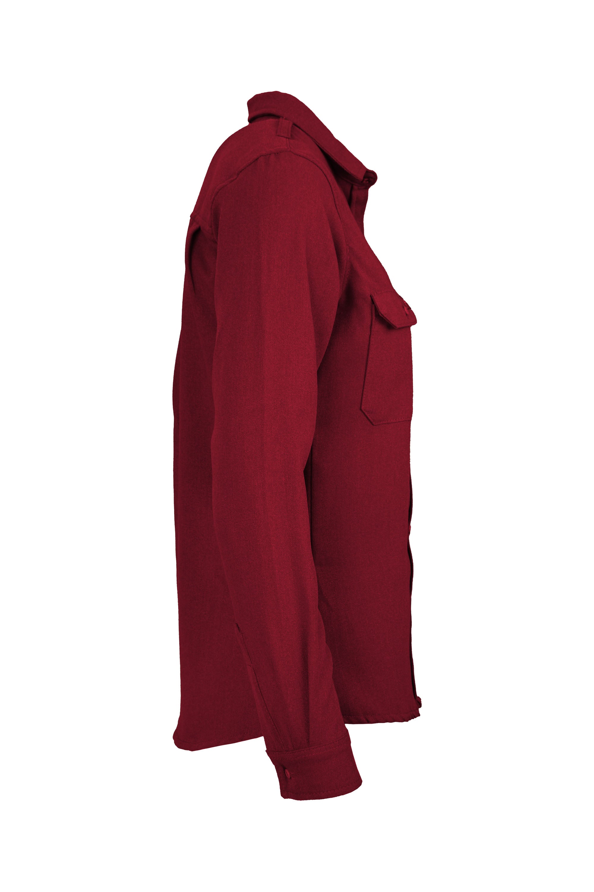 Women's FR Uniform Shirts made with 5oz. TecaSafe One® Inherent | Red