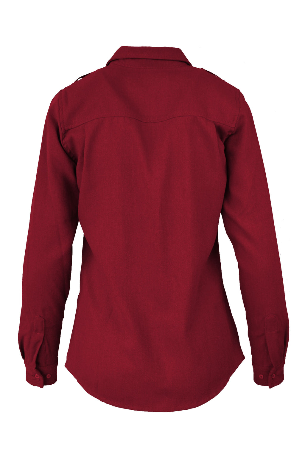 Women's FR Uniform Shirts made with 5oz. TecaSafe One® Inherent | Red