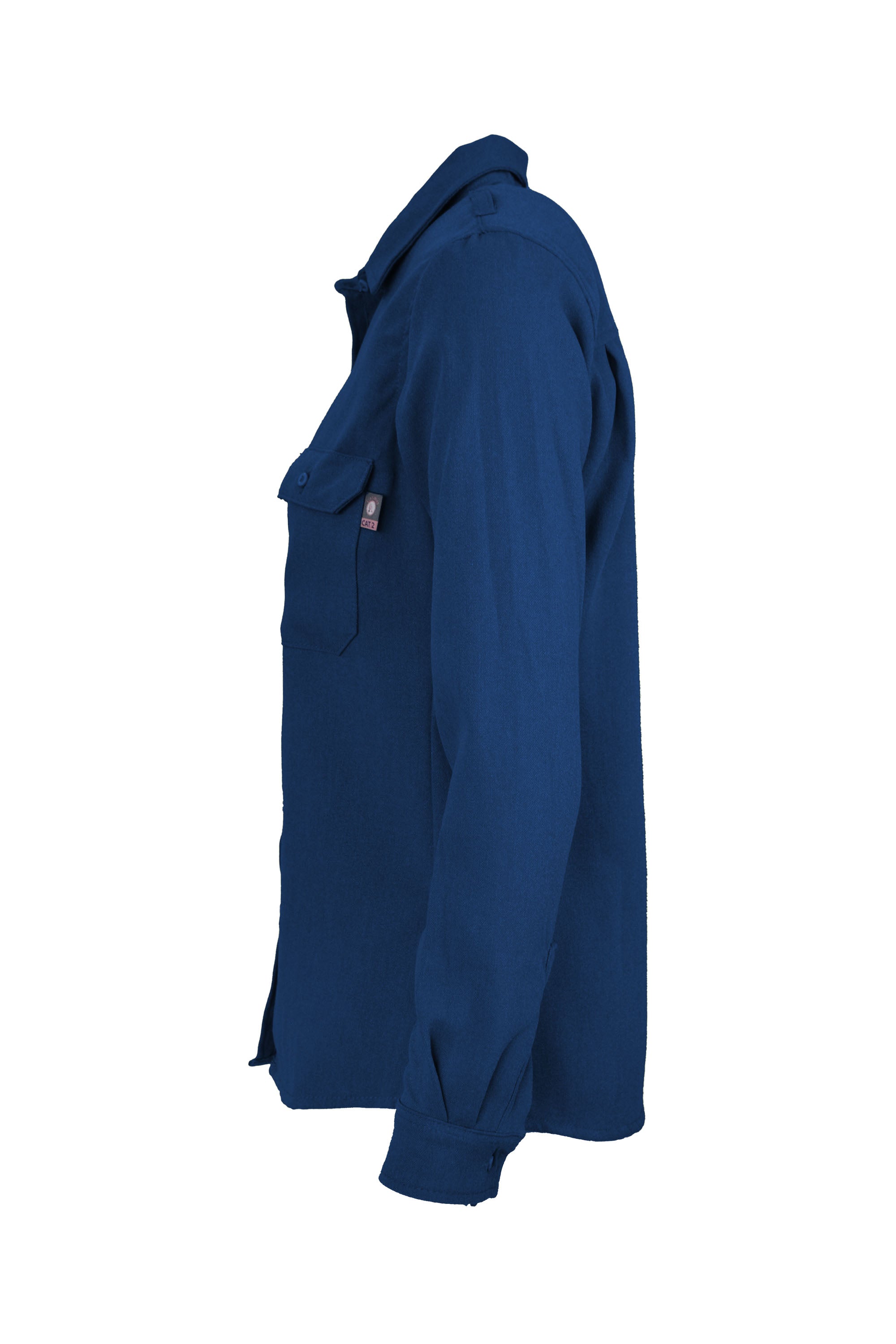 Women's FR Uniform Shirts made with 5oz. TecaSafe One® Inherent | Royal