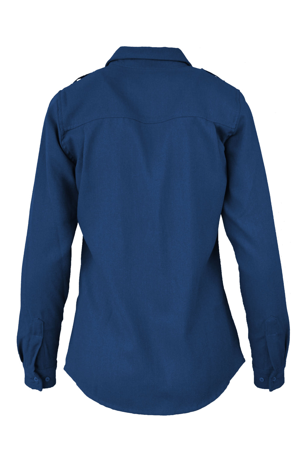 Women's FR Uniform Shirts made with 5oz. TecaSafe One® Inherent | Royal