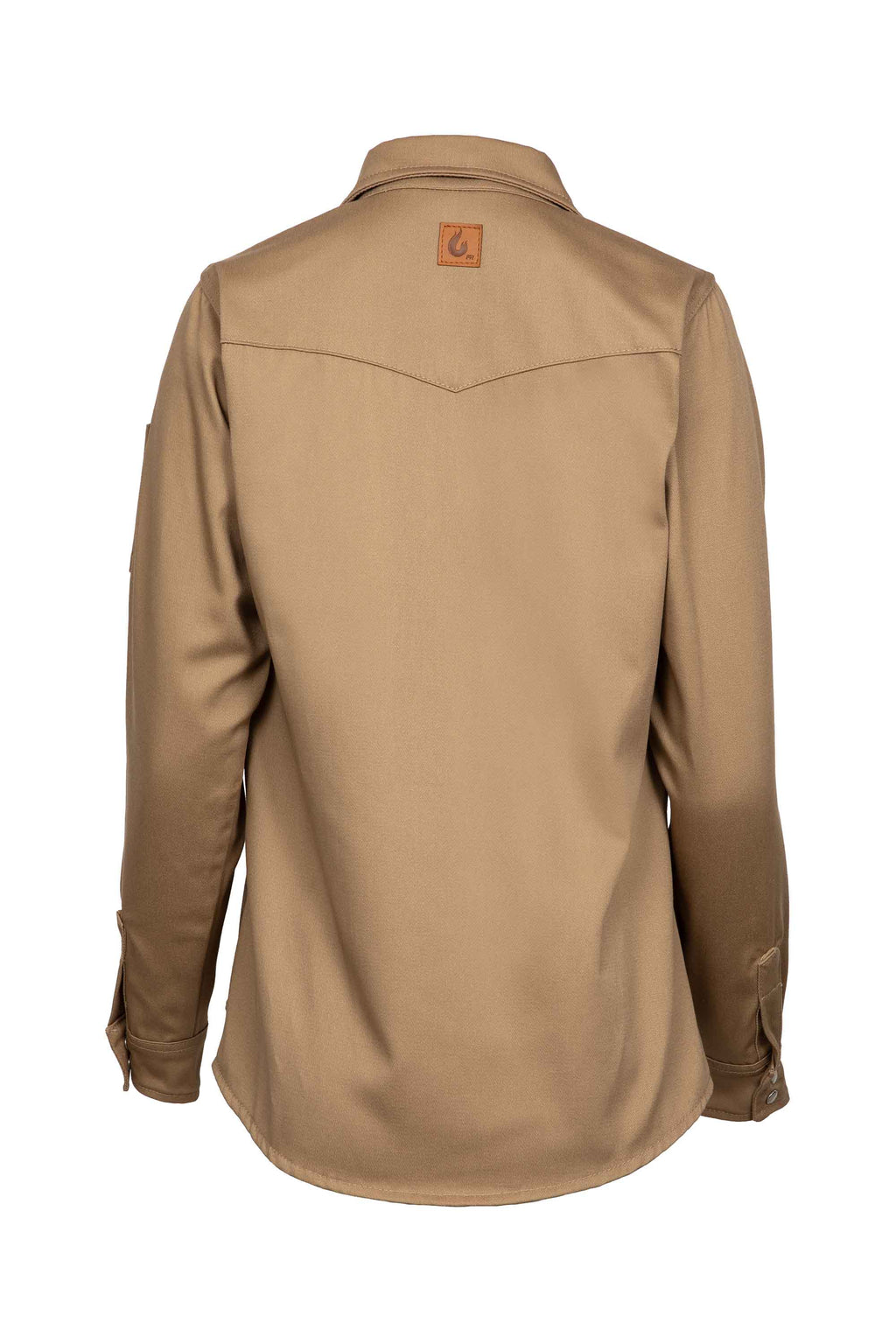 Women's FR Welding Shirts | 9oz. 100% Cotton | Khaki