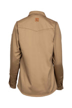 Women's FR Welding Shirts | 9oz. 100% Cotton | Khaki