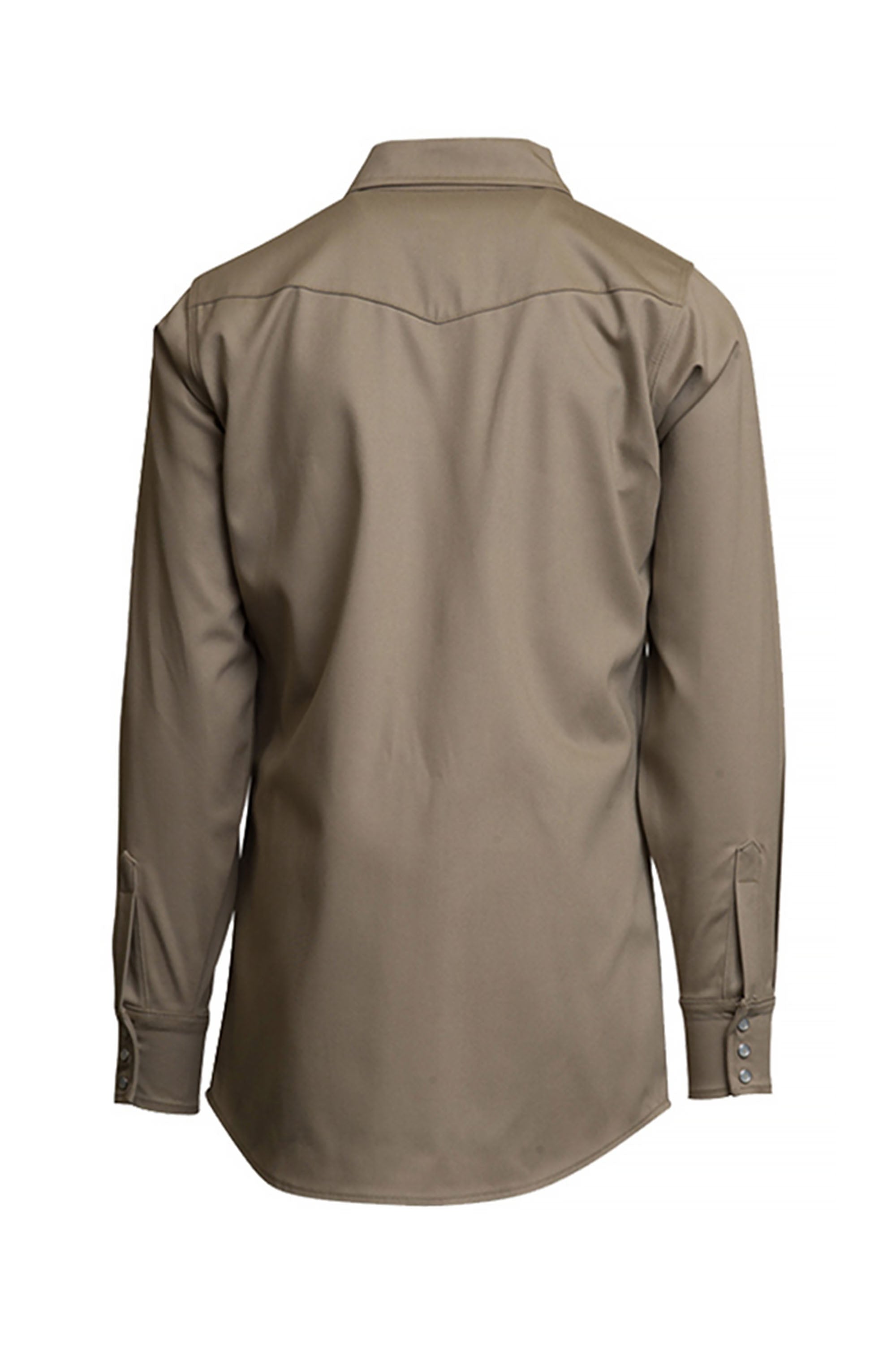 Heavy-Duty Welding Shirt | Non-FR Khaki | LAPCO