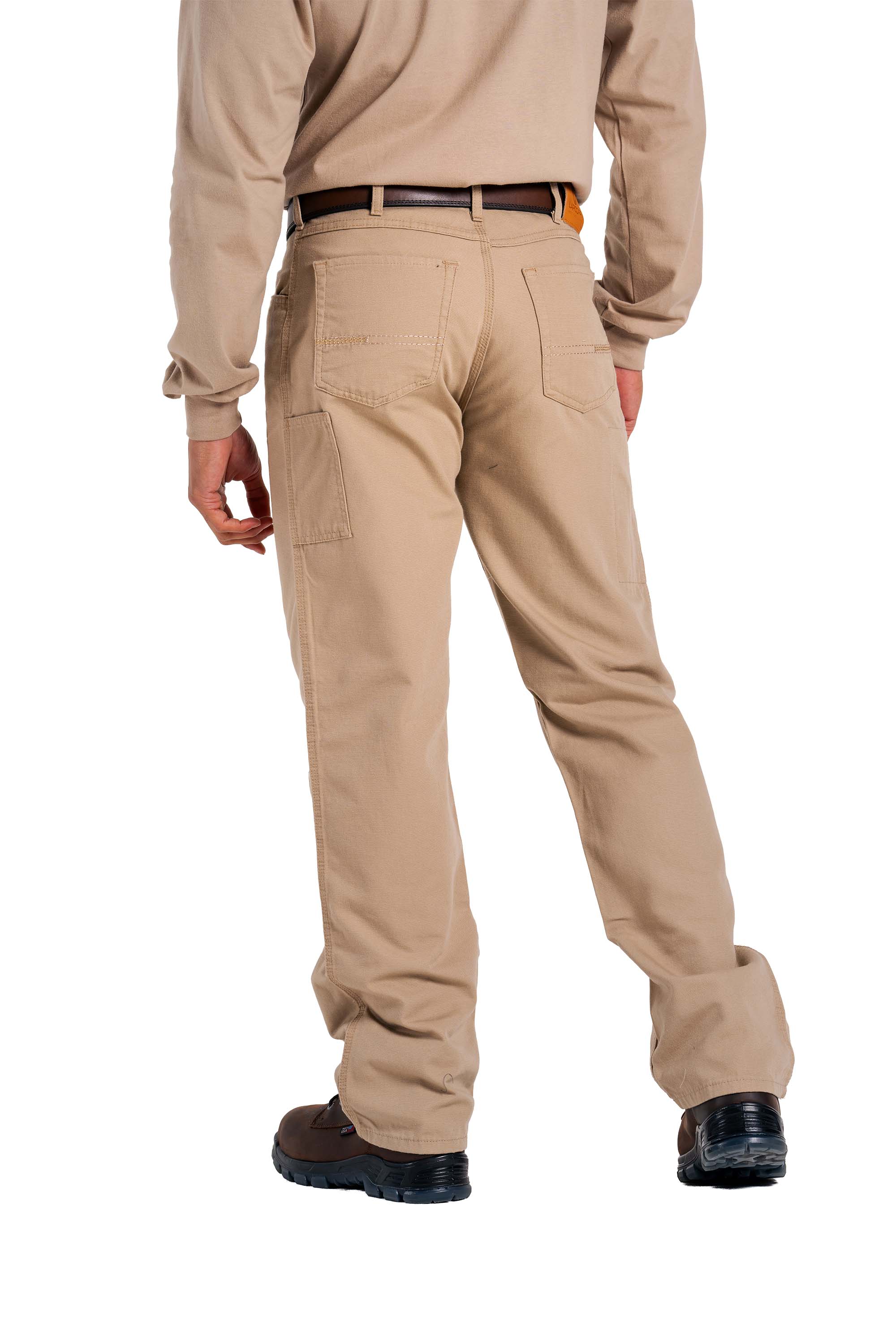 FR Canvas Jeans | 46-60 Waist | made with 9oz. Westex® UltraSoft® | Khaki