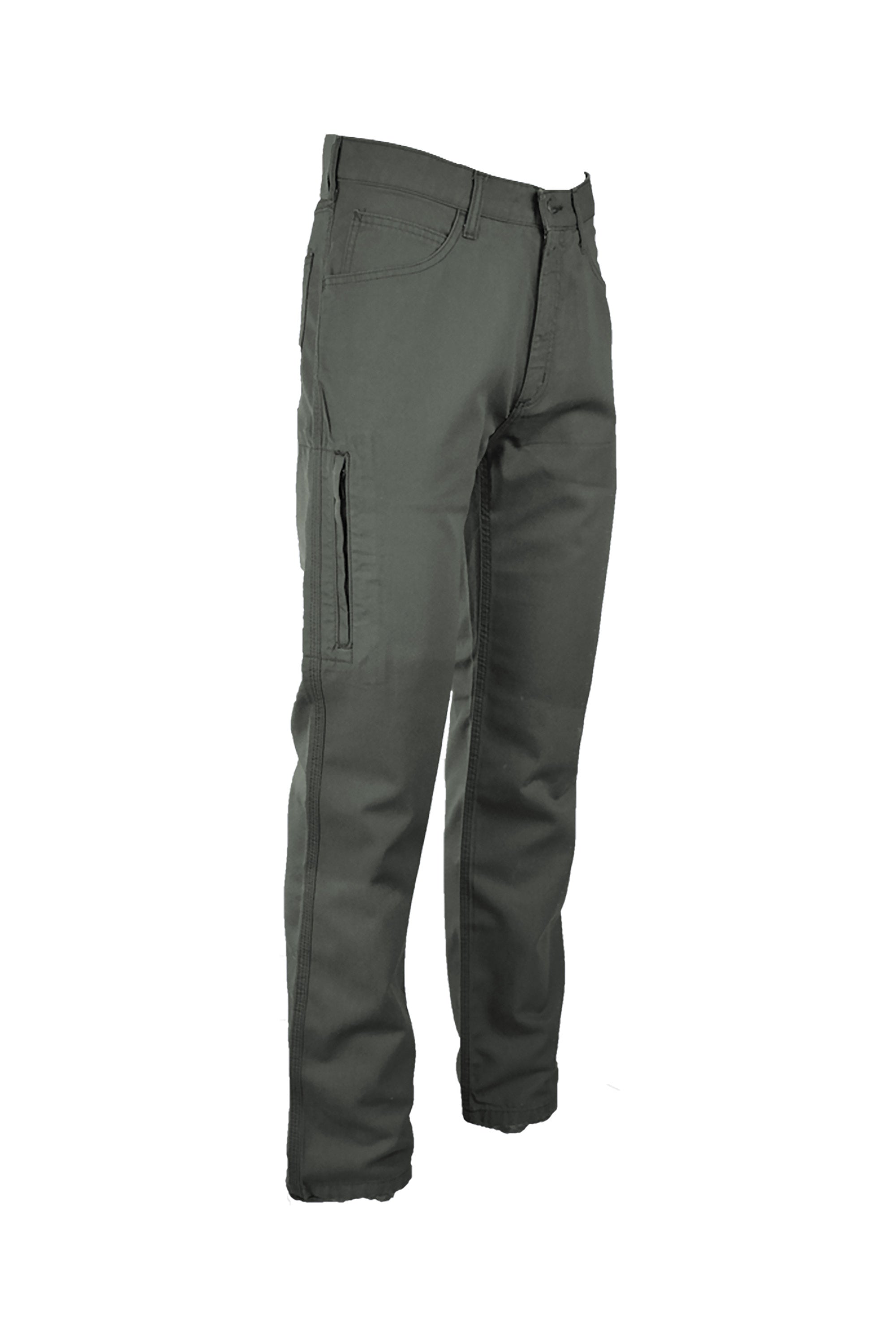 FR Canvas Jeans | 46-60 Waist | made with 9oz. Westex® UltraSoft® | Moss Green
