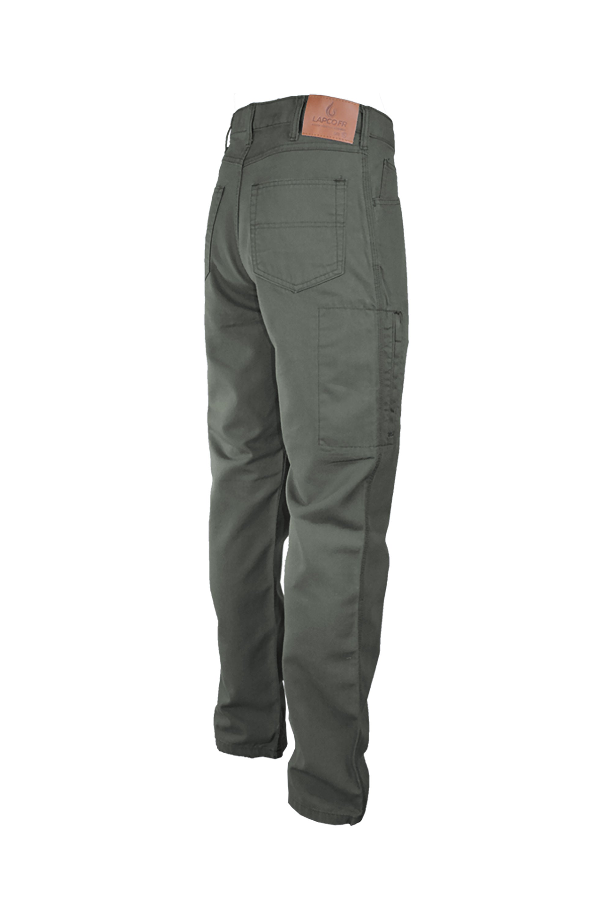 FR Canvas Jeans | 46-60 Waist | made with 9oz. Westex® UltraSoft® | Moss Green