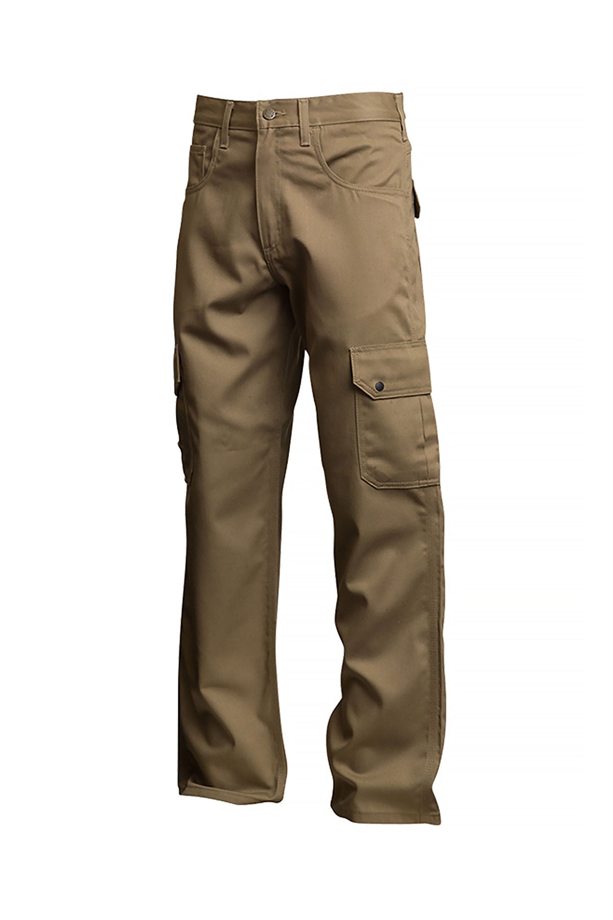FR Cargo Pants | 46-60 Waist | 9oz. 100% Cotton | Khaki