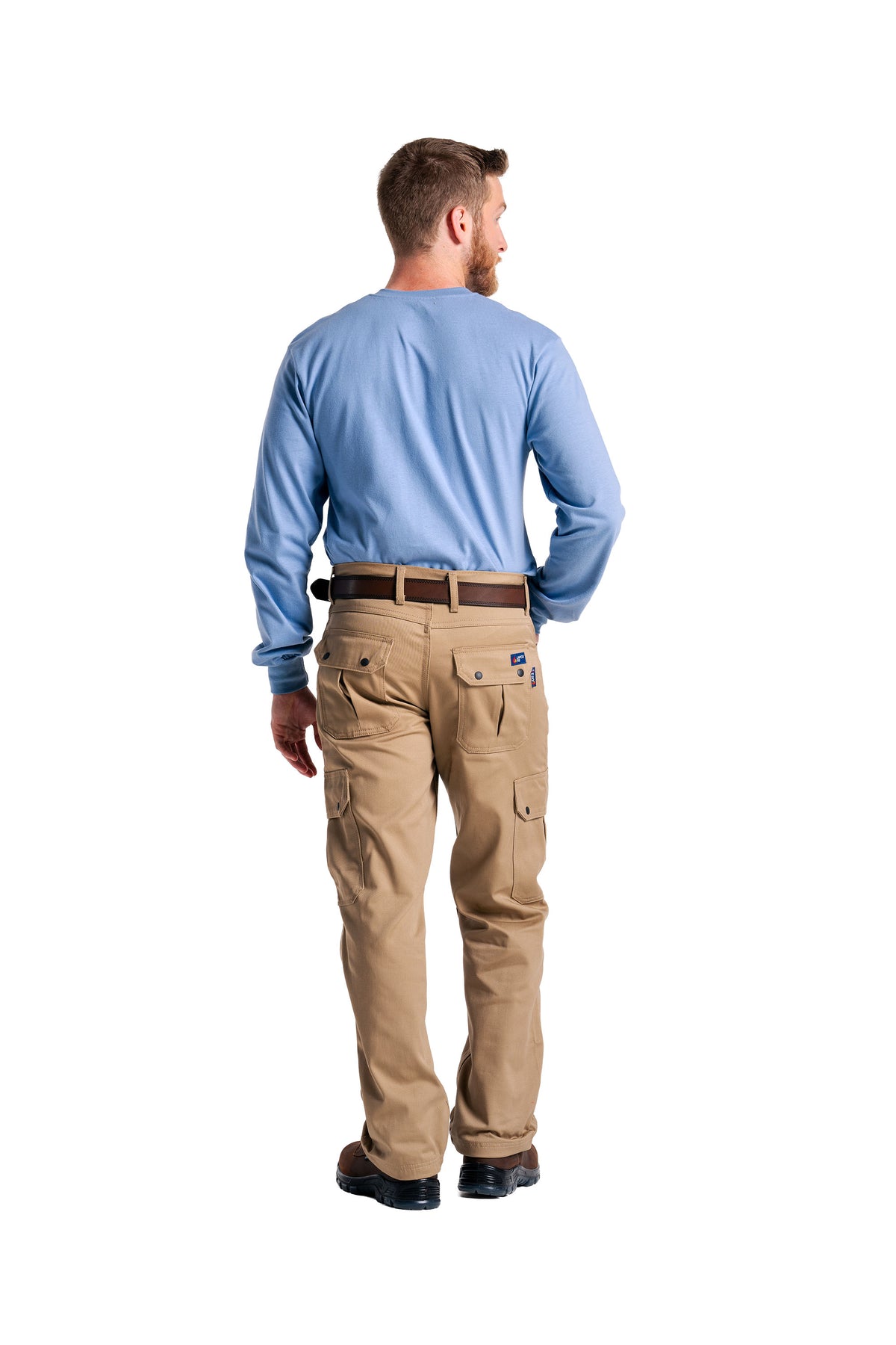 FR Cargo Pants | 28-44 Waist | 9oz. 100% Cotton | Khaki