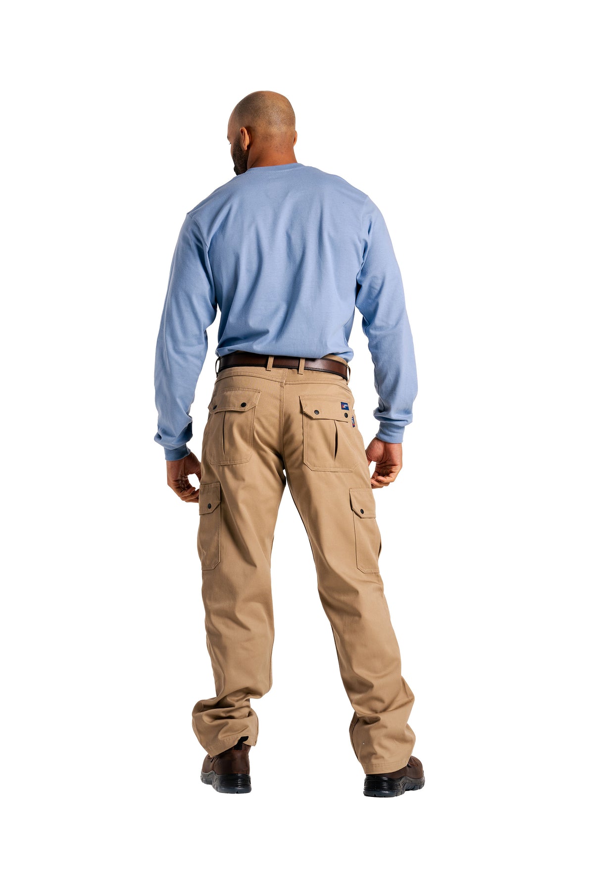 FR Cargo Pants | 46-60 Waist | 9oz. 100% Cotton | Khaki