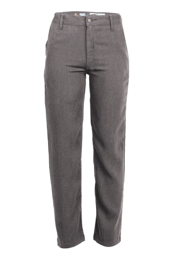 FR Uniform Pants made with 5oz. TecaSafe One® Inherent | Waist 46-60 | Gray