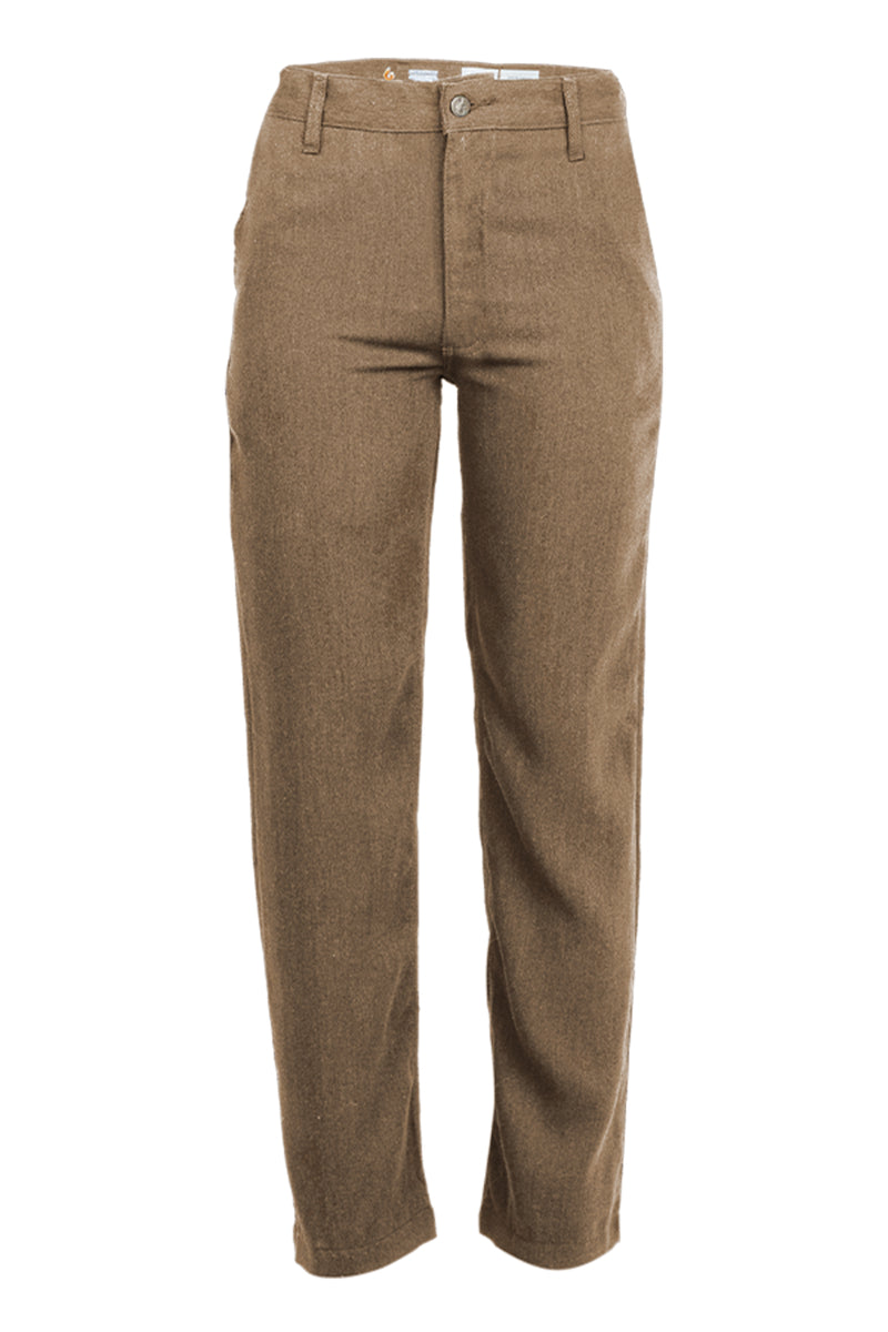 FR Uniform Pants made with 5oz. TecaSafe One® Inherent | Waist 28-44 | Khaki