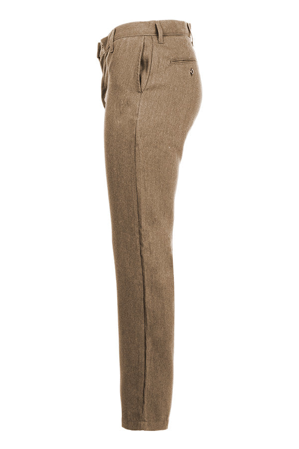 FR Uniform Pants made with 5oz. TecaSafe One® Inherent | Waist 28-44 | Khaki