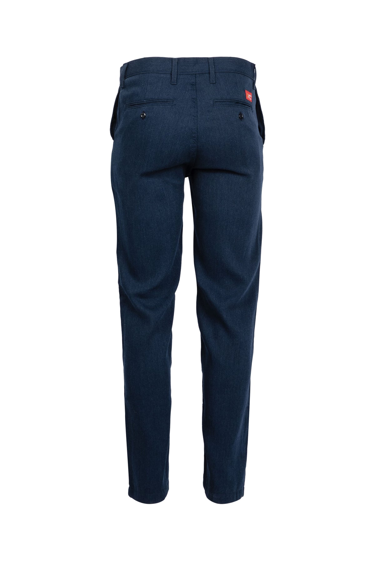FR Uniform Pants made with 5oz. TecaSafe One® Inherent | Waist 46-60 | Denim Navy