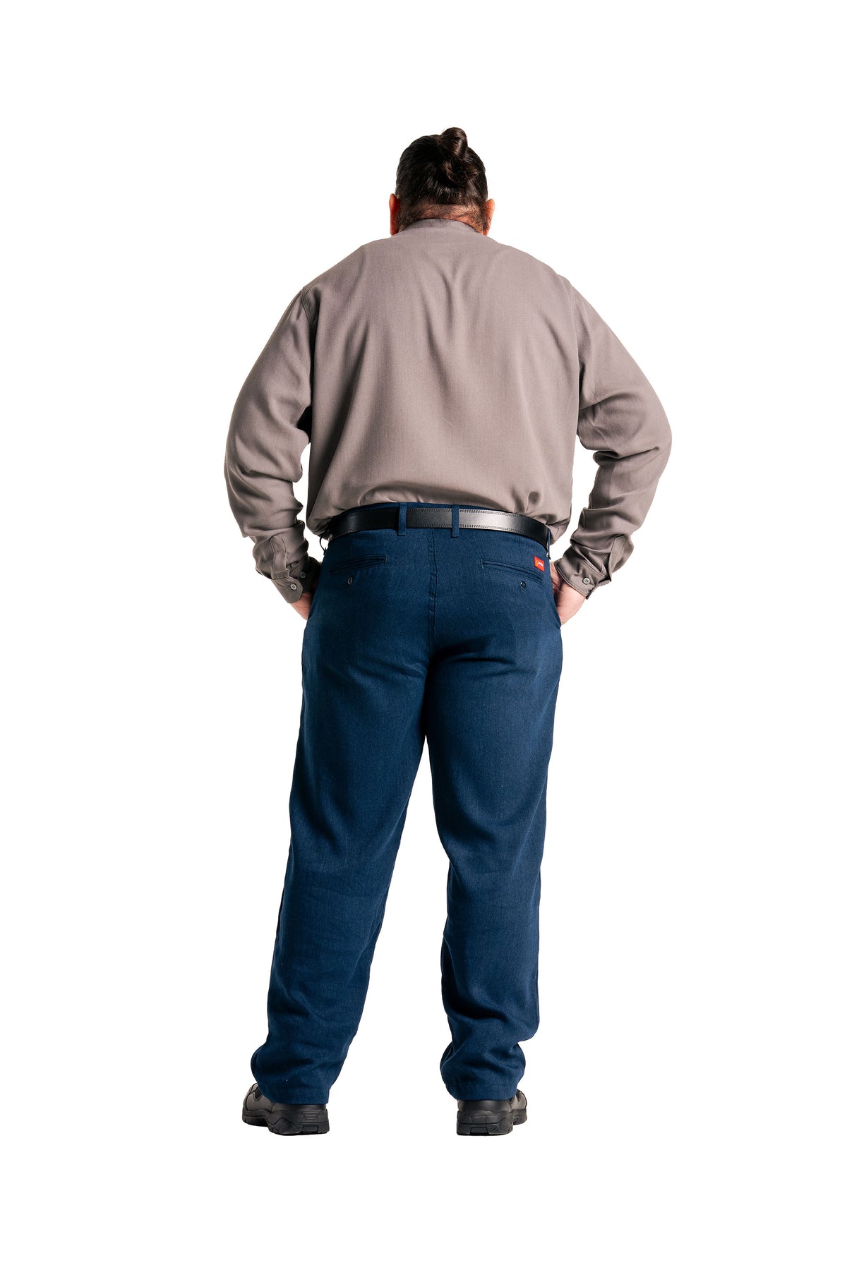 FR Uniform Pants made with 5oz. TecaSafe One® Inherent | Waist 28-44 | Denim Navy