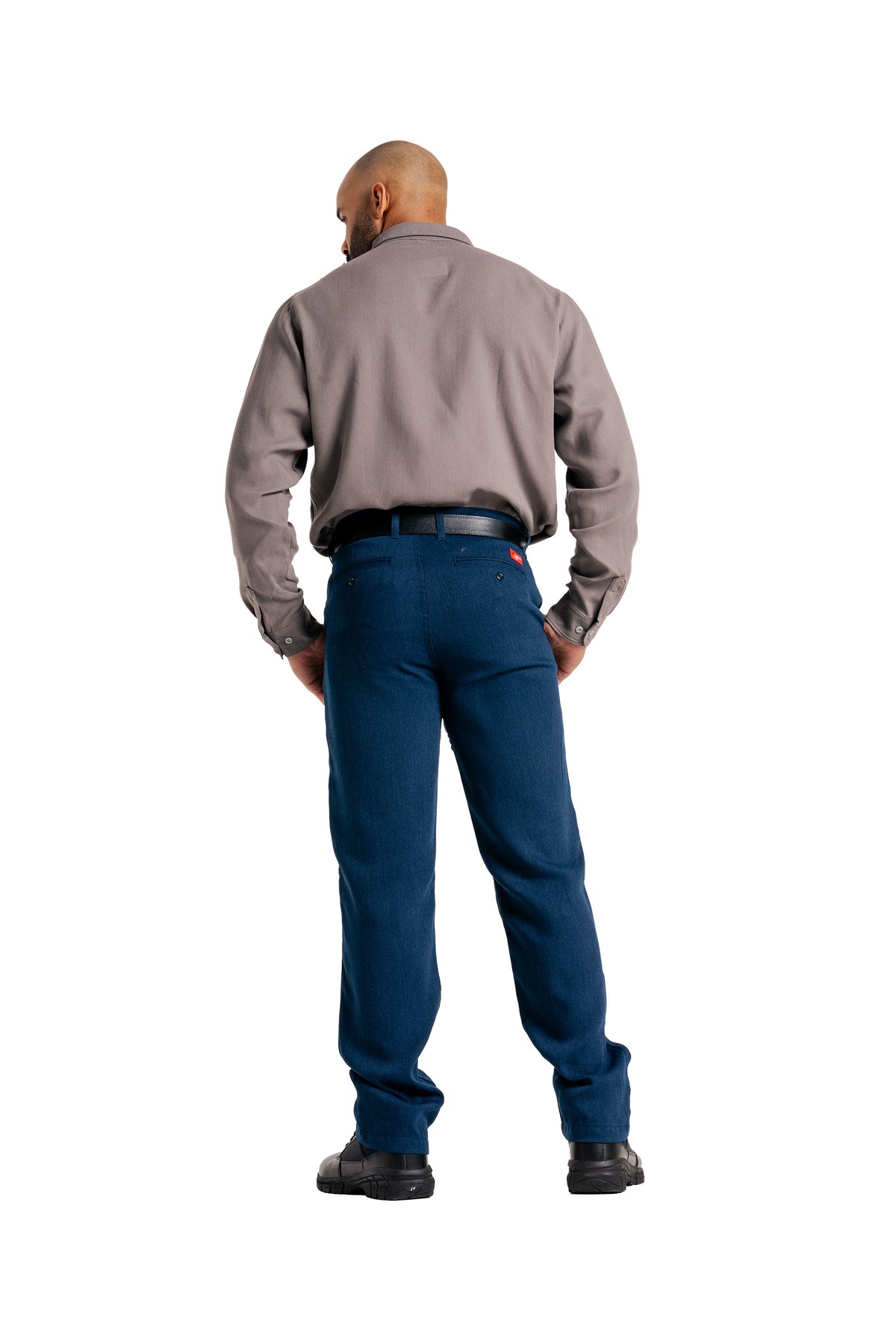 FR Uniform Pants made with 5oz. TecaSafe One® Inherent | Waist 28-44 | Denim Navy