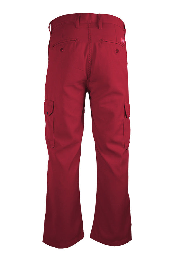 FR Cargo Uniform Pants made with 5oz. TecaSafe One® Inherent | Waist 28-44 | Red