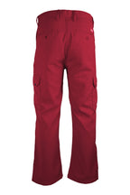 FR Cargo Uniform Pants made with 5oz. TecaSafe One® Inherent | Waist 28-44 | Red