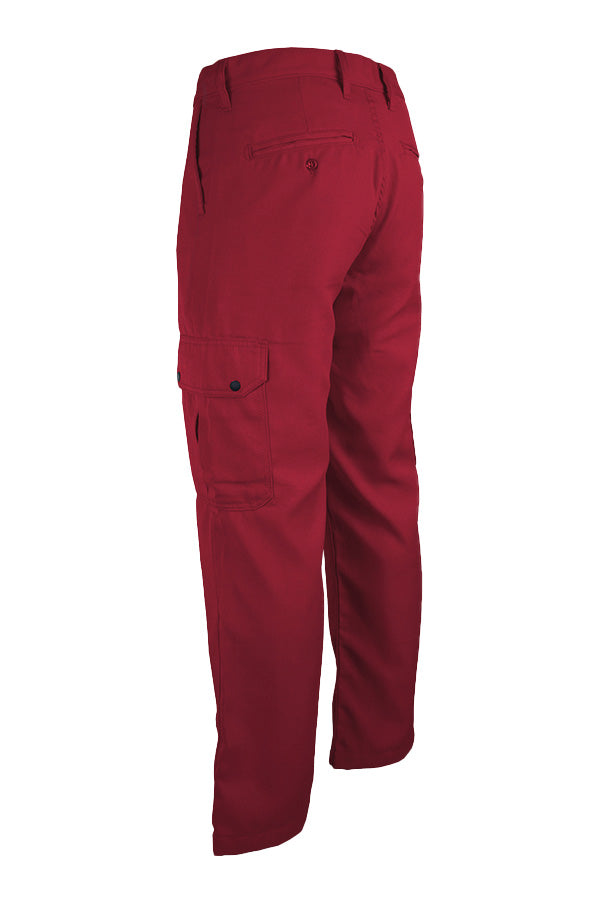 FR Cargo Uniform Pants made with 5oz. TecaSafe One® Inherent | Waist 28-44 | Red
