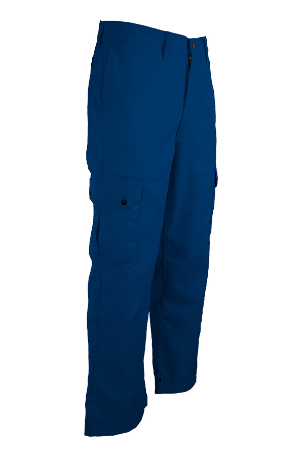 FR Cargo Uniform Pants made with 5oz. TecaSafe One® Inherent | Waist 28-44 | Royal