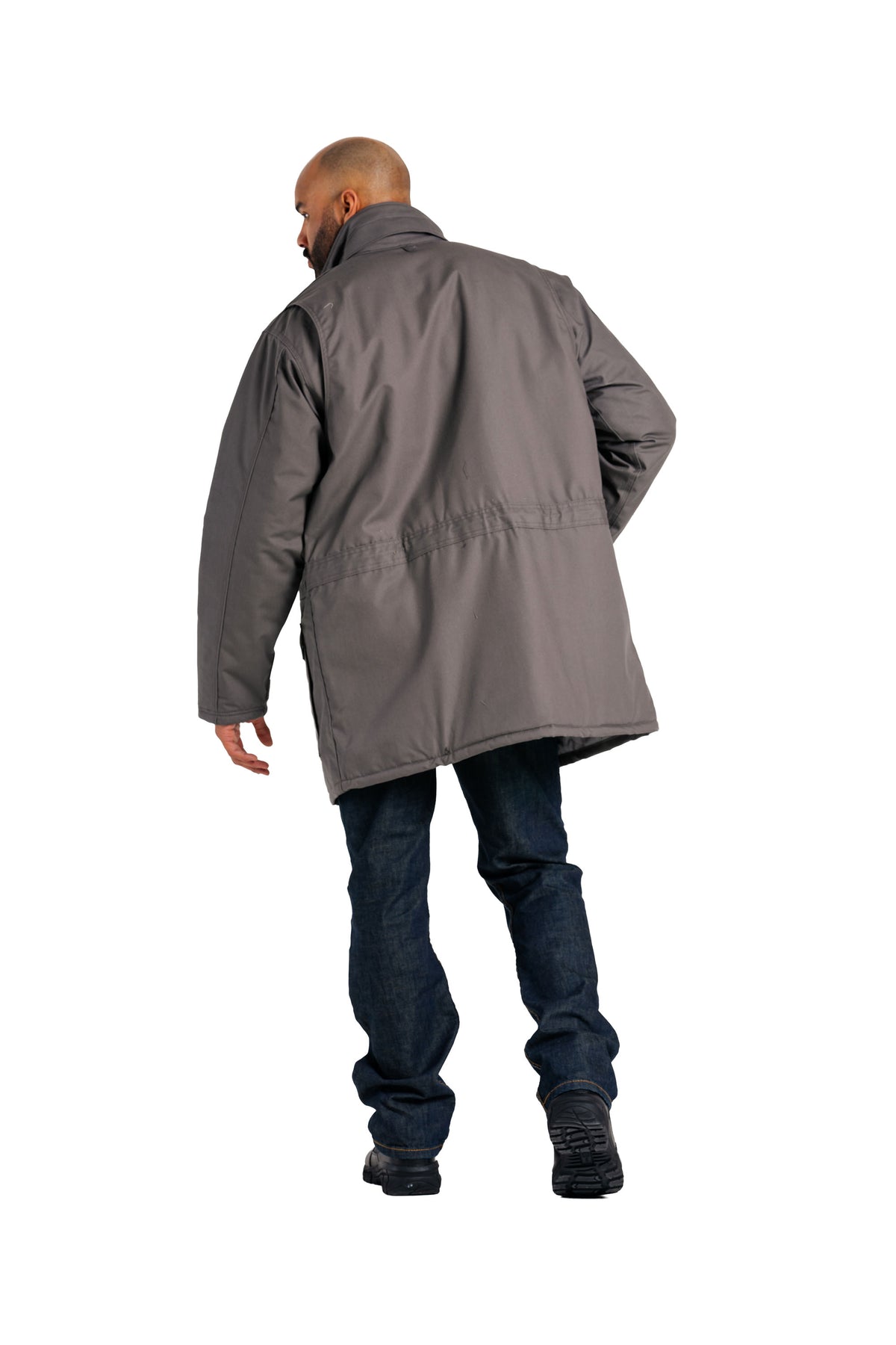 FR Insulated Parka with Windshield Technology | Gray