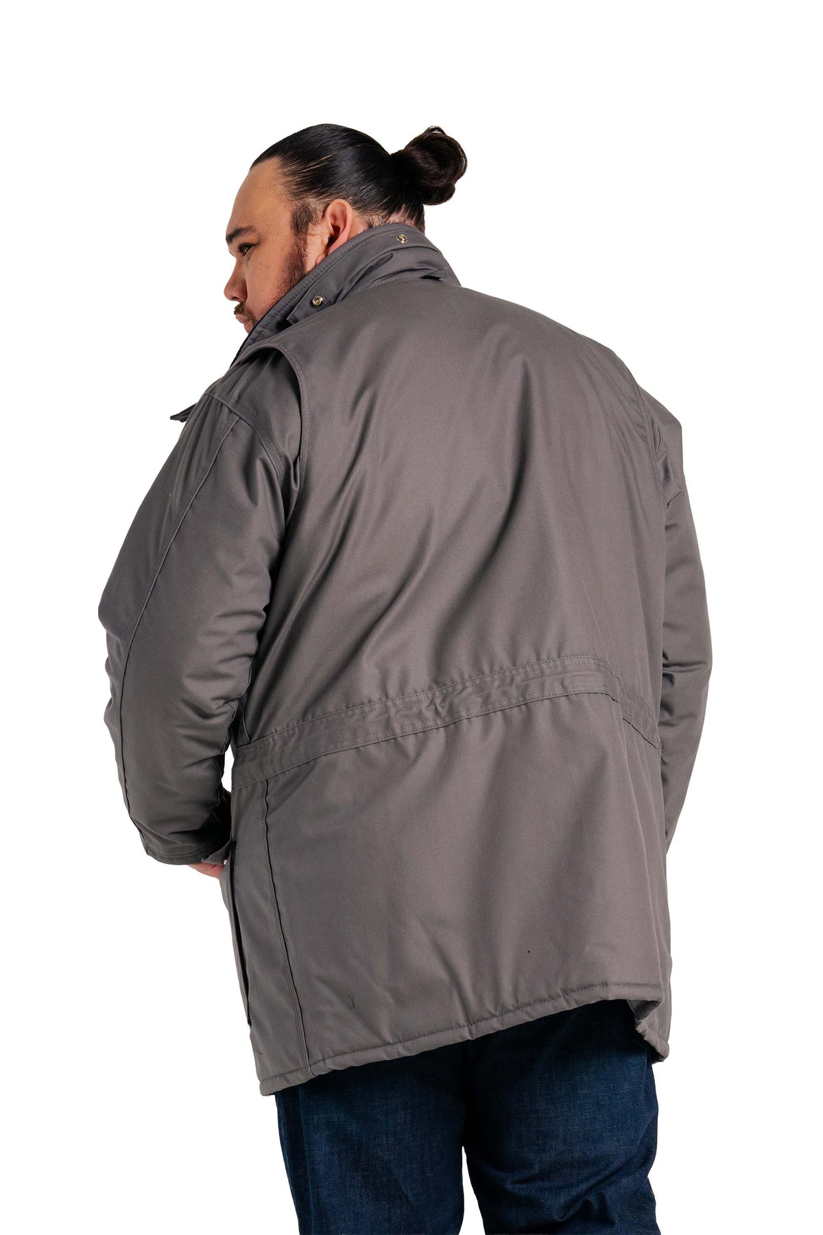 FR Insulated Parka with Windshield Technology | Gray
