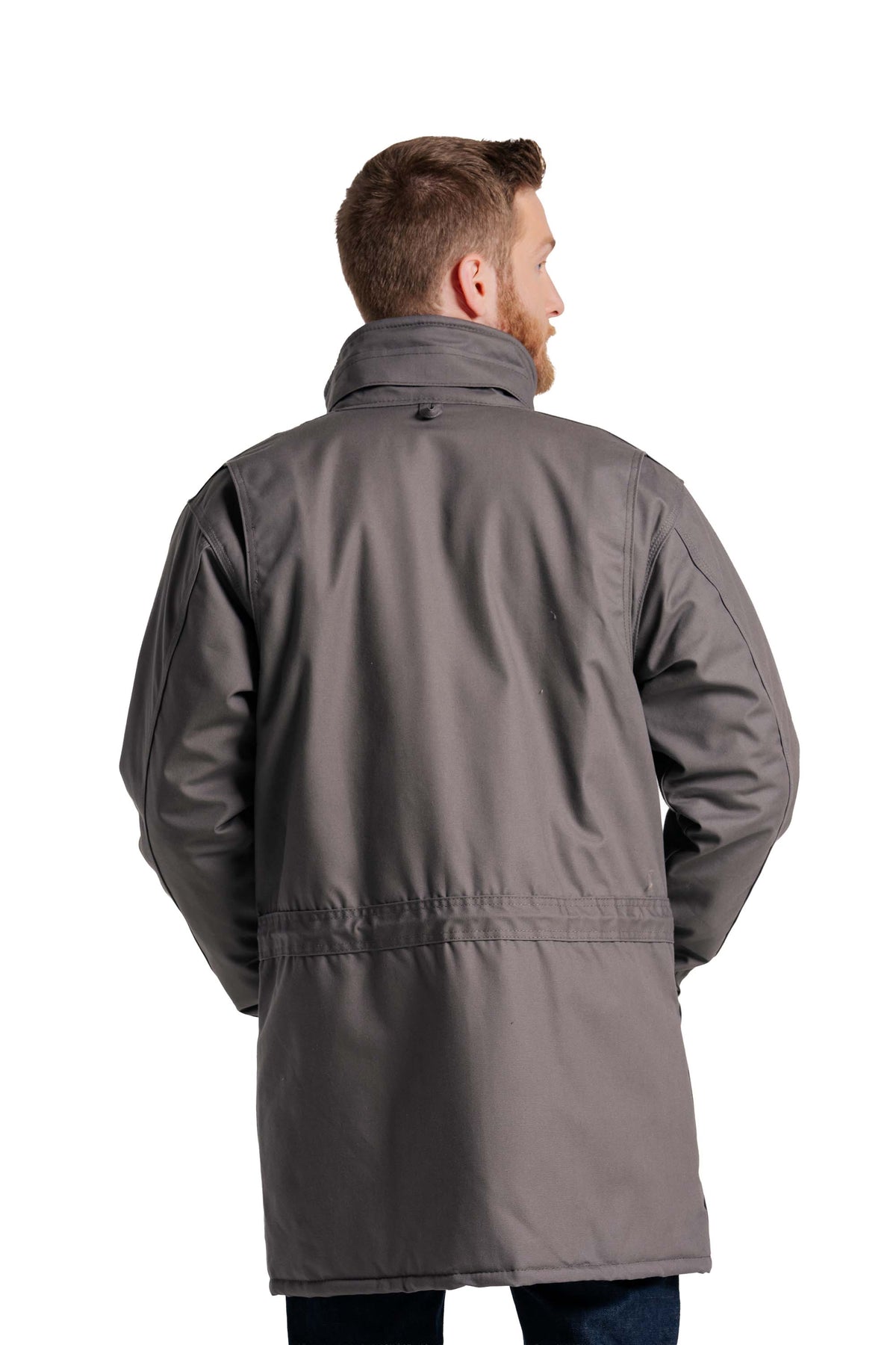 FR Insulated Parka with Windshield Technology | Gray