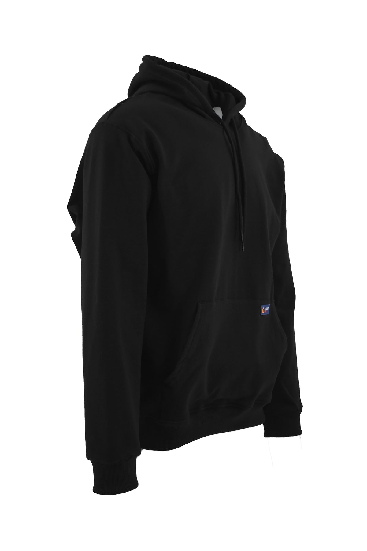 FR Hoodie Sweatshirt | 12oz.  95/5 Blend Fleece | Black