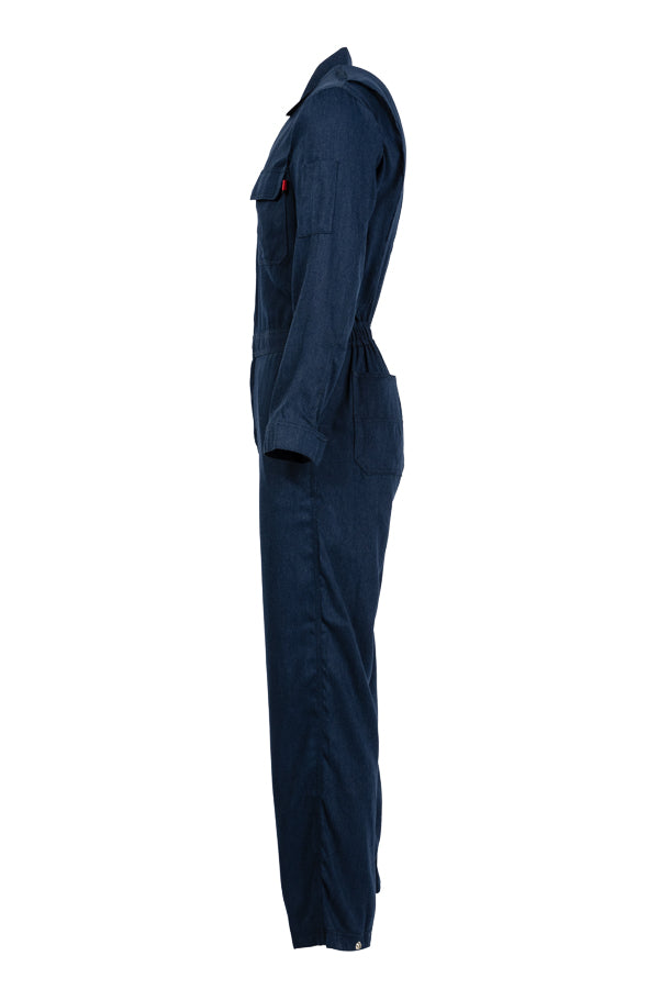 FR Deluxe 2.0 Coverall | made with 5oz. TecaSafe® One | Denim Navy
