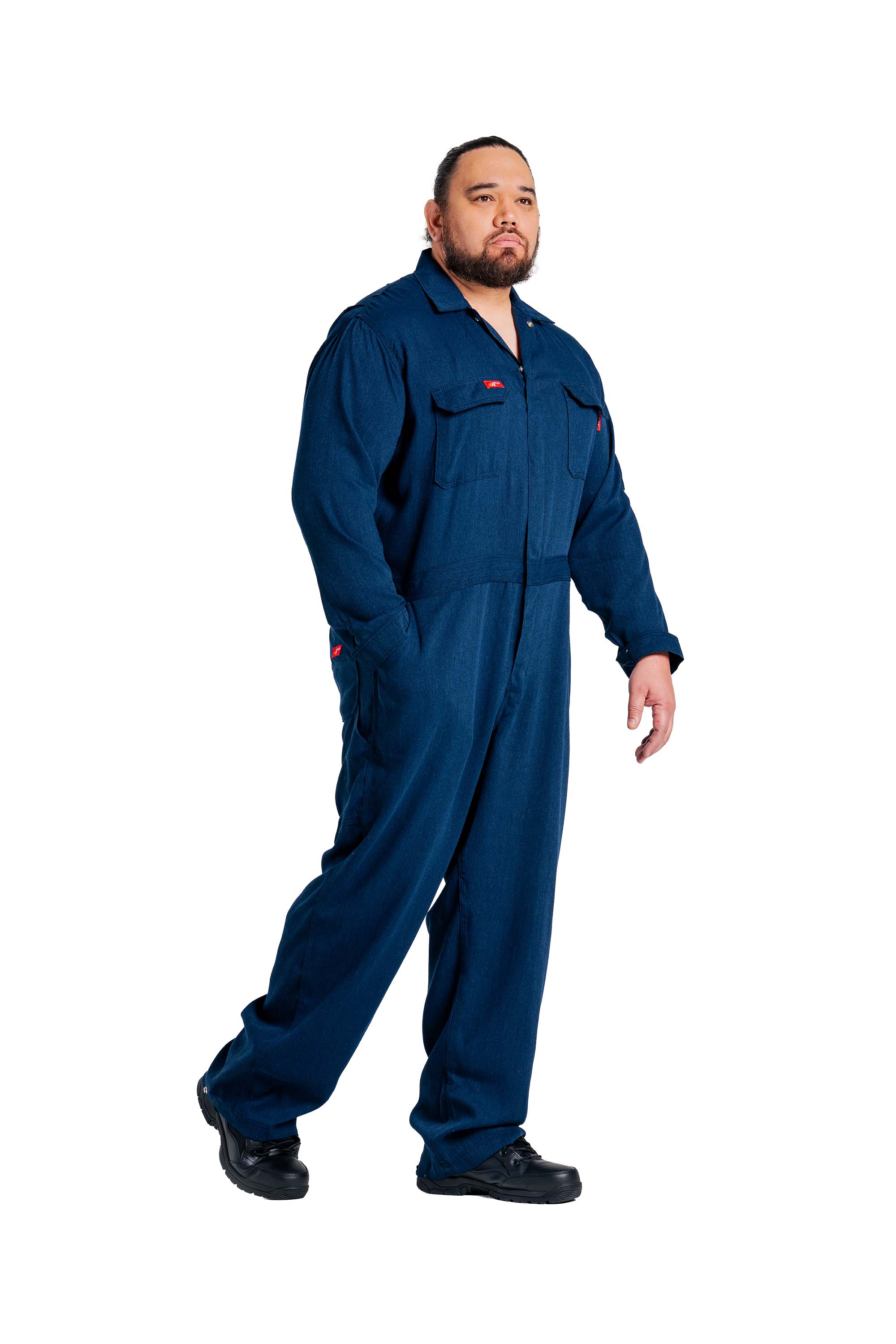 FR Deluxe 2.0 Coverall | made with 5oz. TecaSafe® One | Denim Navy