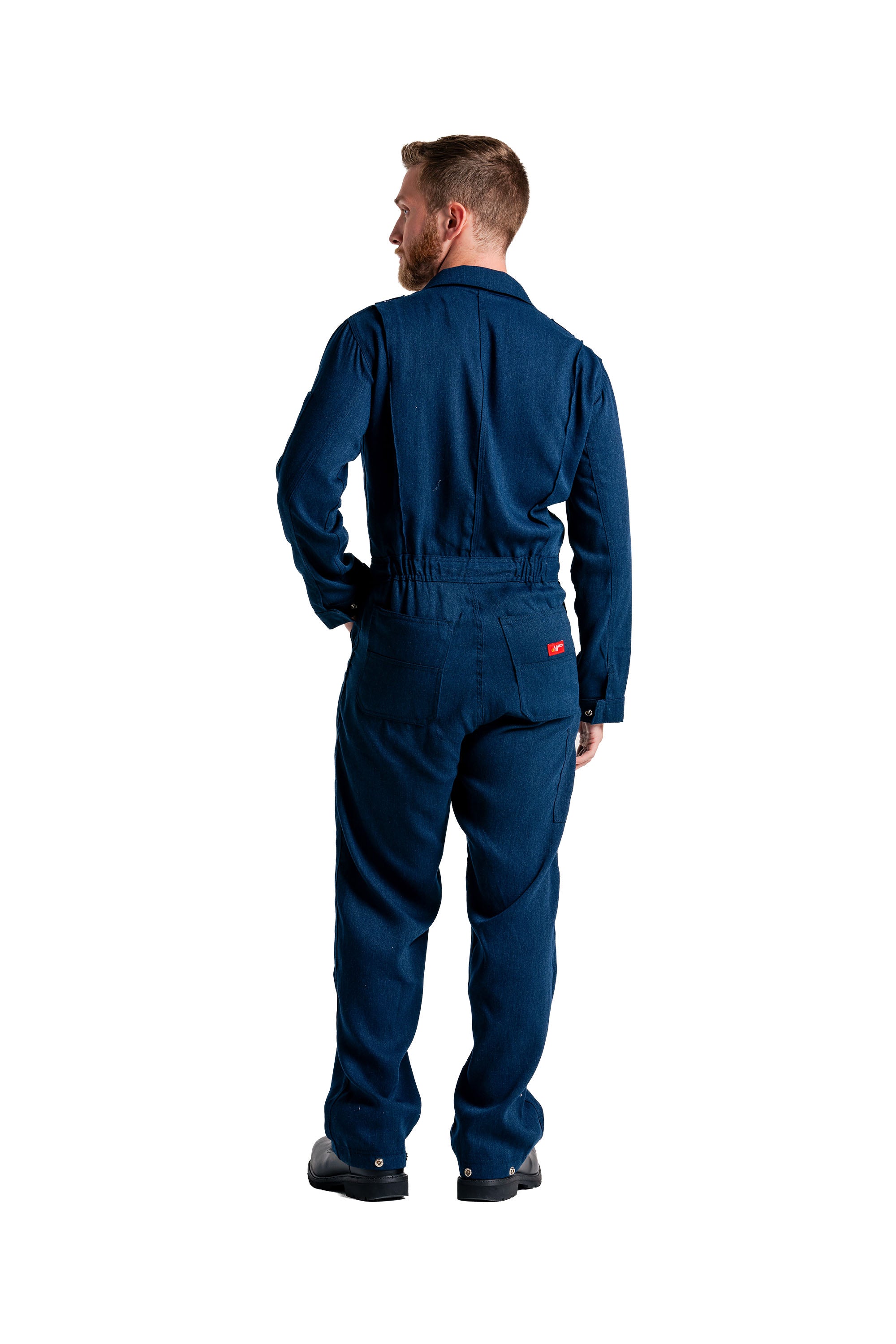 FR Deluxe 2.0 Coverall | made with 5oz. TecaSafe® One | Denim Navy
