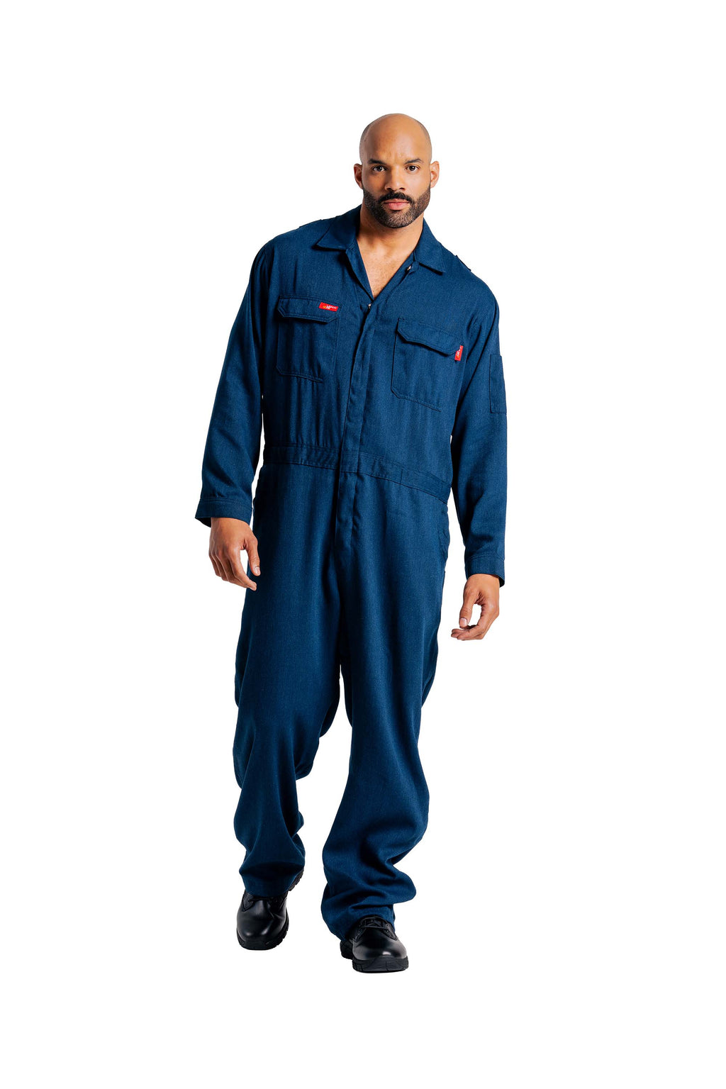 FR Deluxe 2.0 Coverall | made with 5oz. TecaSafe® One | Denim Navy