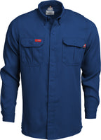 FR Modern Uniform Shirt | 5oz. Tecasafe® One Inherent | Royal