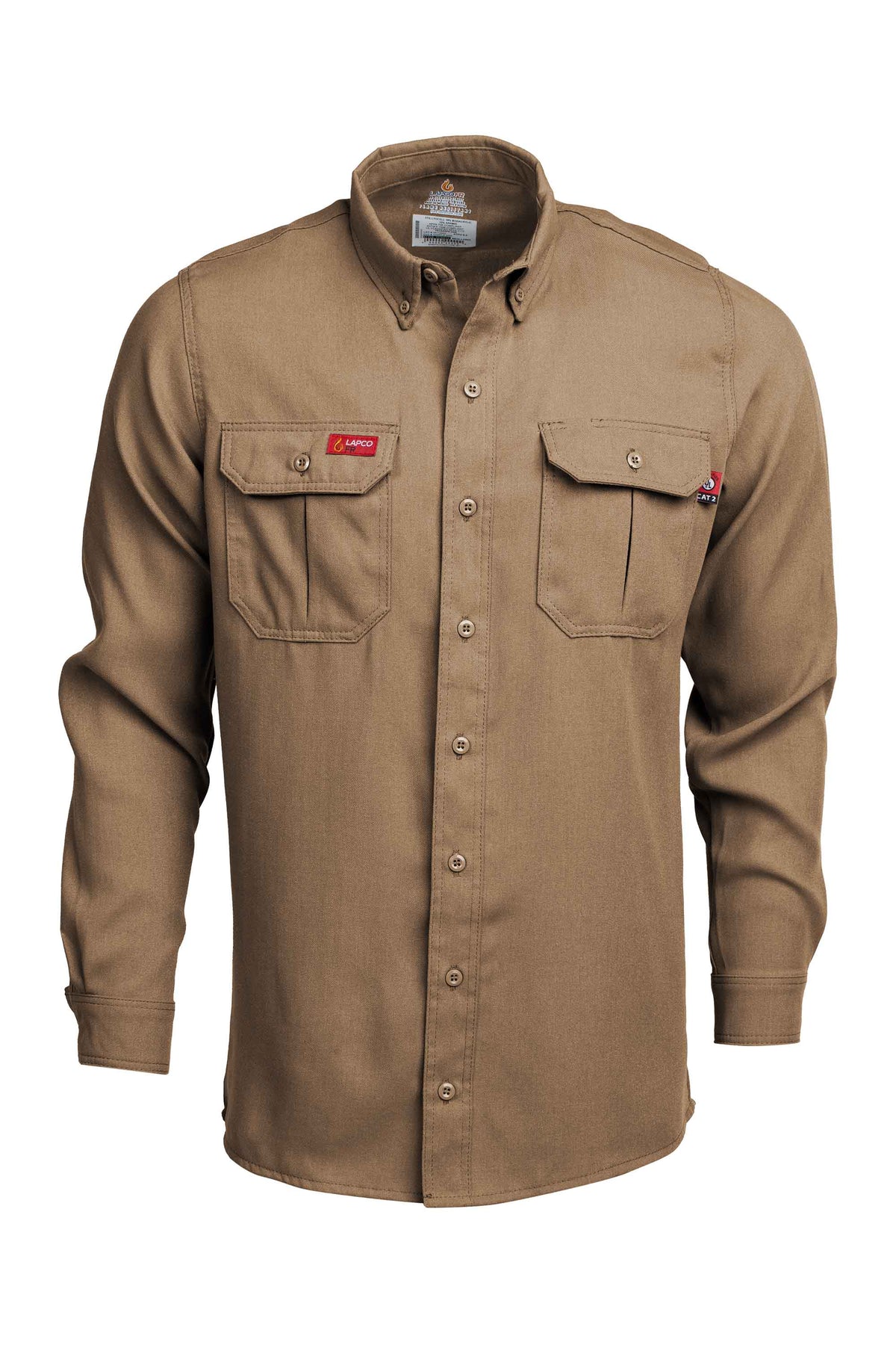 FR Modern Uniform Shirt | 5oz. Tecasafe® One Inherent | Khaki