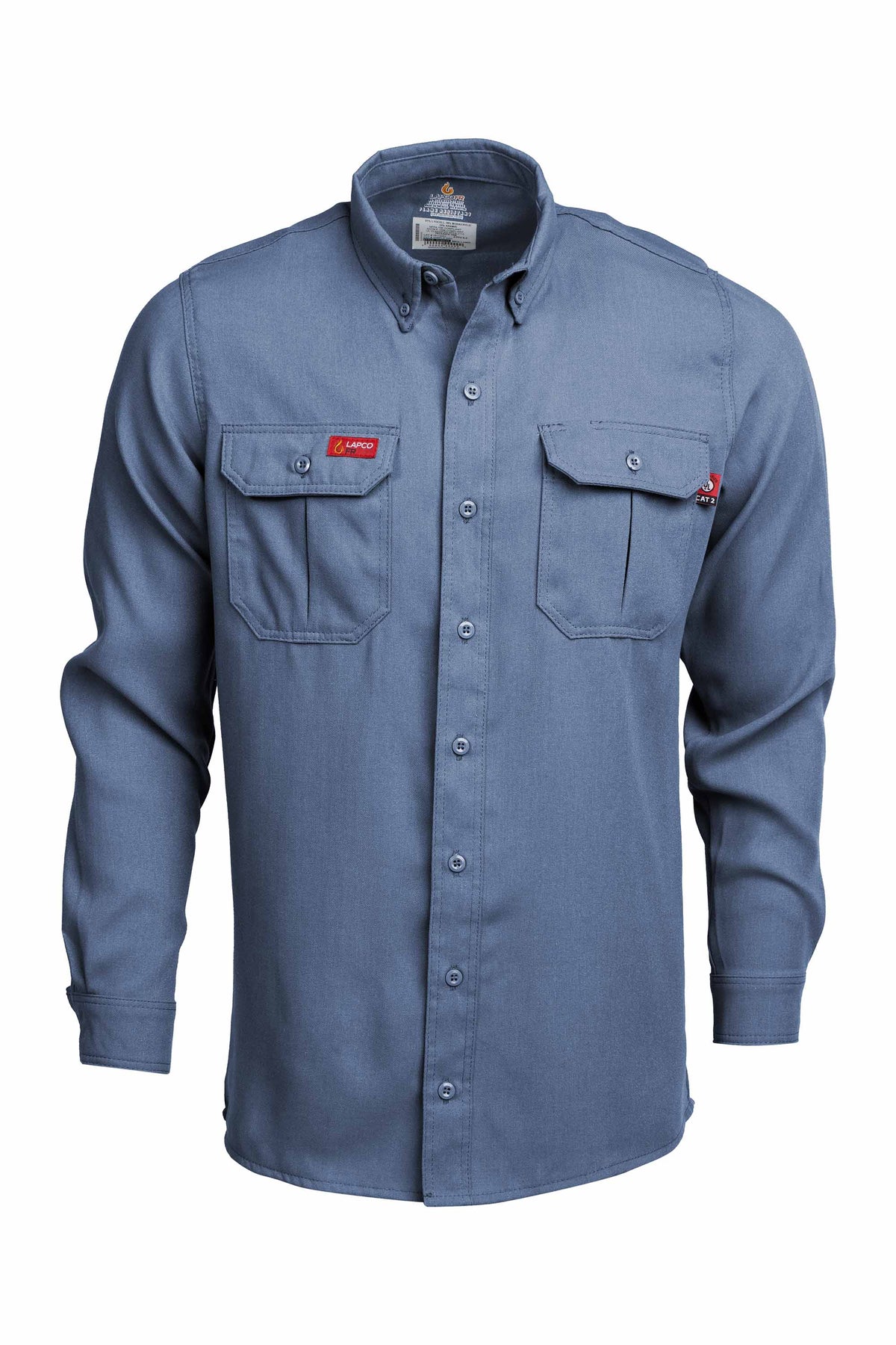 FR Modern Uniform Shirt | 5oz. Tecasafe® One Inherent | Medium Blue