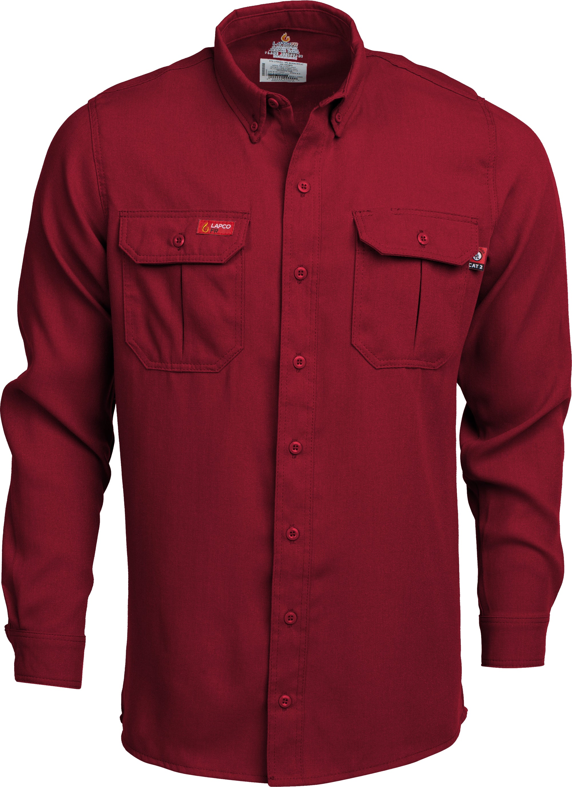 FR Modern Uniform Shirt | 5oz. Tecasafe® One Inherent | Red