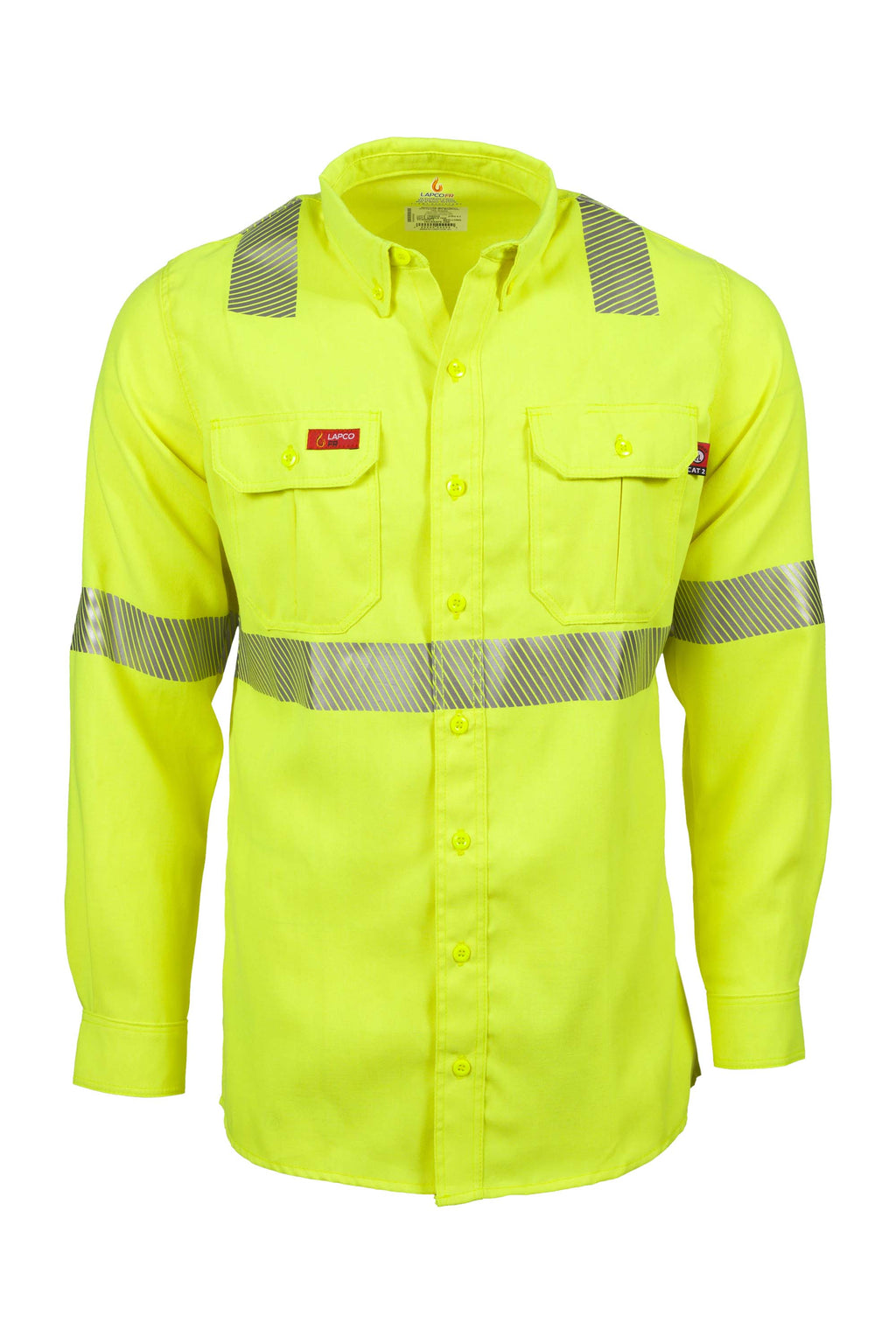 FR Modern Hi-Viz Uniform Shirt | Class 2 | 5oz. Tecasafe® One Inherent