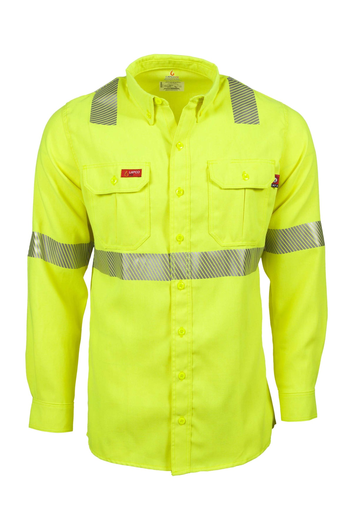 FR Modern Hi-Viz Uniform Shirt | Class 2 | 5oz. Tecasafe® One Inherent