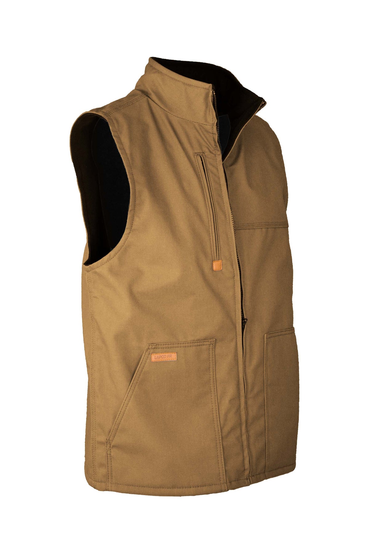 FR Fleece Lined Vest with Windshield Technology | Brown