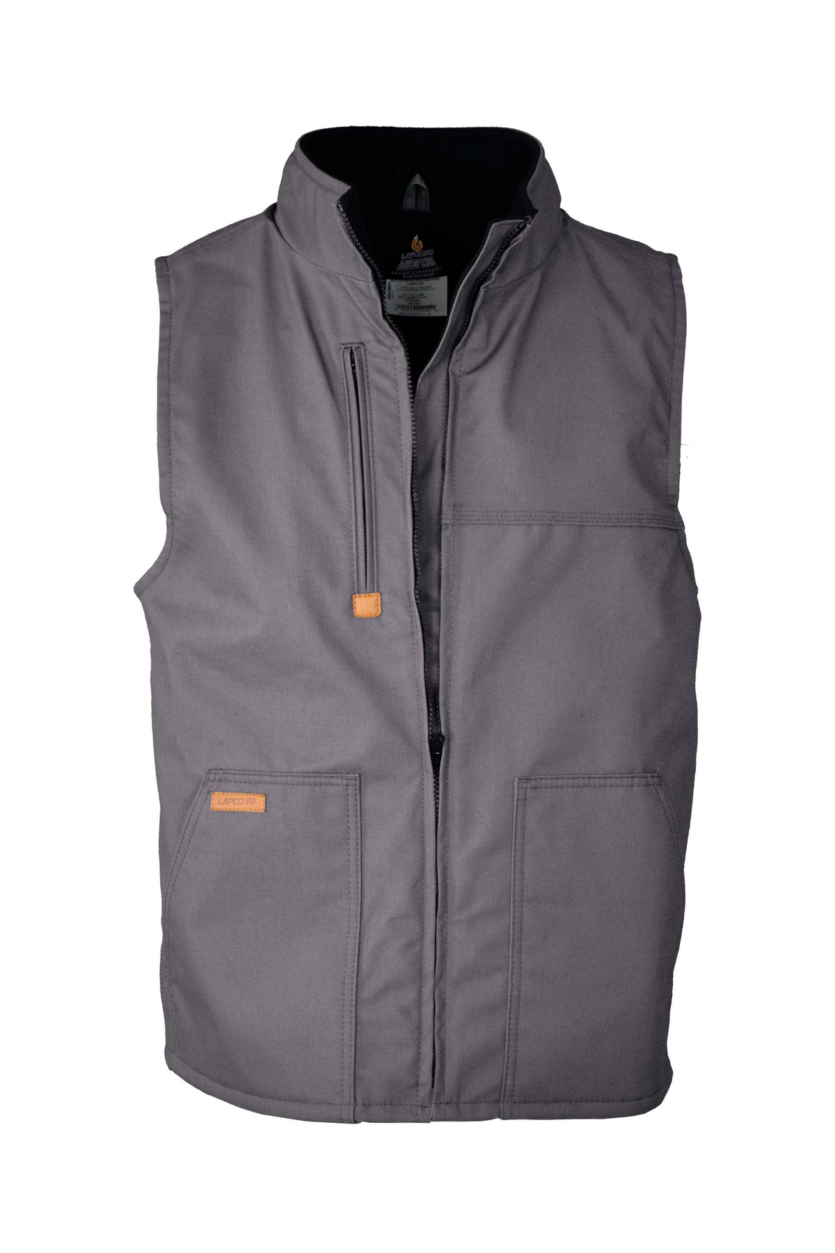 FR Fleece Lined Vest with Windshield Technology | Gray